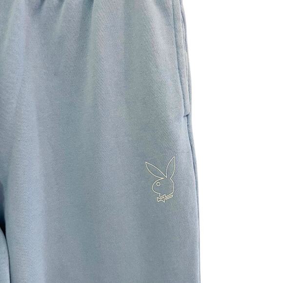 Playboy x PacSun Blue Sweatpants Joggers Size Small 722G - Picture 2 of 10